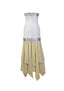 The Strapless Wave Lurex Dress