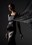 The Metal Plate Sequin Fishtail Dress
