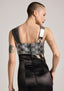 The Metal Plate Sequin Fishtail Dress