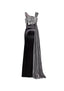 The Metal Plate Sequin Fishtail Dress