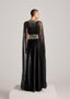 The Concentric Metallic Fall Dress