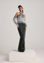 The Cascade Fringe Halter Pencil Dress
