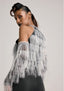 The Cascade Fringe Halter Pencil Dress