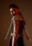 The Sequin Tassel Cape Dress