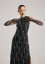 The Sparkle Interspersed Column Dress