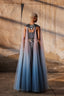 The Rhombus Mosaic Kaftan with Fall Panels