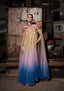 Gradient Glass Halter Kaftan