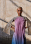 Gradient Raglan Kaftan Dress