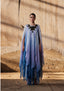 Gradient Fall-Panelled Kaftan