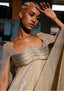 The Metallic Wave Kaftan Dress