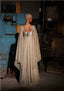 The Metallic Wave Kaftan Dress