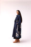 Sapphire Garden Trench Coat