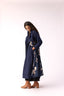 Sapphire Garden Trench Coat