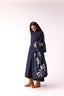Sapphire Garden Trench Coat
