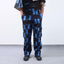 Argyle Pants- Aurora Blue