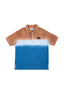 Blue Macchiato Unisex Polo Shirt