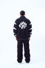 Stairway Patchwork Pants- Black
