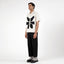 Regiment Knit Layered Pants- BL