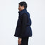 Pericardium Handknit Puffer Gilet- Navy Blue