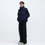 Pericardium Handknit Puffer Gilet- Navy Blue