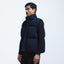 Pericardium Handknit Puffer Gilet- Navy Blue