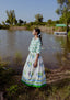 Bawari Skirt Saras Crane Blue