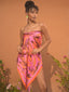 Jasmine Scarf Tube Mini Dress