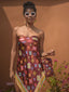 Cleopatra Scarf Tube Dress