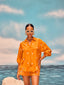 Santara Palm Button Down & Shorts Set
