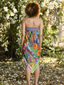 Moss Scarf Tube Dress