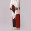 Border Panelled Trousers(Red)
