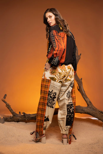 Cedar - Ivory/Orange