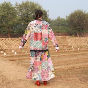 Avery Patchwork Jacket