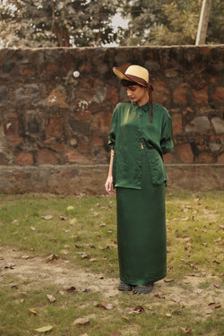 Abby Emerald Skirt