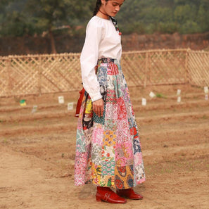 Irene Patchwork Skirt