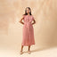 Erna Organic Cotton Dress With Waist Belt