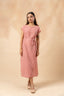 Erna Organic Cotton Dress With Waist Belt