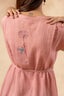 Erna Organic Cotton Dress With Waist Belt