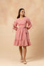 Petal Belted Dress