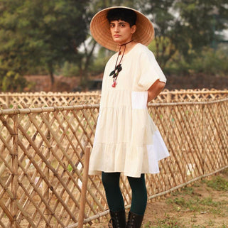 Arlene White Dress