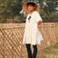 Arlene White Dress