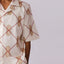 DNA Argyle Regiment Shirt- Off White