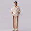DNA Argyle Regiment Shirt- Off White