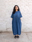 Fragments Jamdani Drop-Shoulder Dress