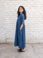 Fragments Jamdani Drop-Shoulder Dress