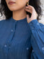 Fragments Jamdani Oversized Shirt