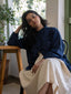 Indigo Streams Oversized Shirt