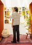 Hand Embroidered Mirror Trousers