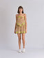 Maui Scarf A-Line Mini Skirt (Earth)