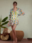 Delilah Organza Button Down